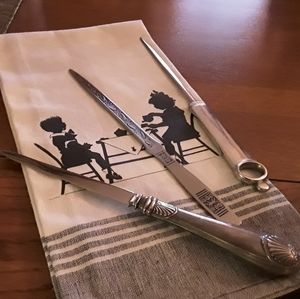 VTG SHEFFIELD ENGLAND STERLING LETTER OPENER + TWO